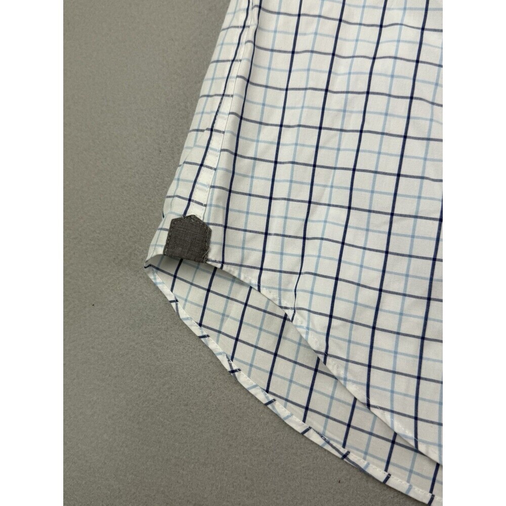 Todd Snyder 2 Ply Shirt Men 15 32/33 Blue Button Up Cotton Preppy Casual NYC - Picture 4 of 9